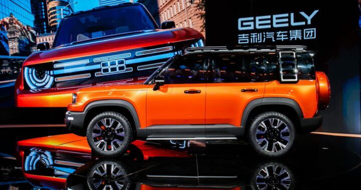 Представлен революционно новый внедорожник Geely, не имеющий аналогов в мире