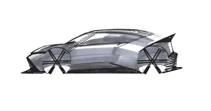 Hyundai показала эскиз нового автомобиля, который скоро представят вживую