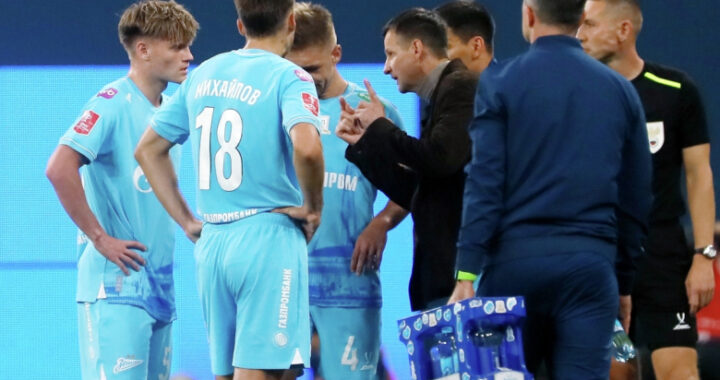 Встреча «Зенита» и «Крыльев Советов» в матче РПЛ закончилась со счетом 1:1